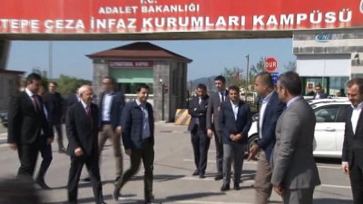  CHP Lideri Kemal Kılıçdaroğlu, Enis Berberoğlu'nu ziyaret etti
