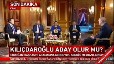 Erdoğan: Kılıçdaroğlu'nun başkasını aramasına gerek yok kendisi çıksın