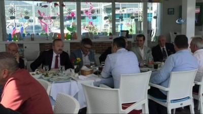 Galatasaraylılar, başkanlarıyla yemekte bir araya geldi