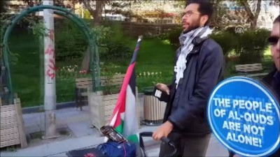 bebek arabasi - Filistin için İsveç'ten yola çıkan Ladraa, Ankara'da  Videosu
