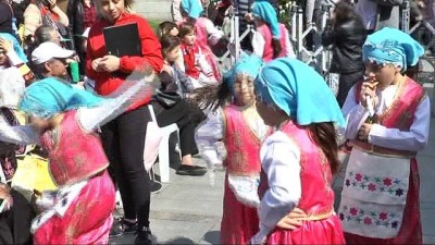  Gaziosmanpaşa’da 23 Nisan kutlamaları havadan görüntülendi 