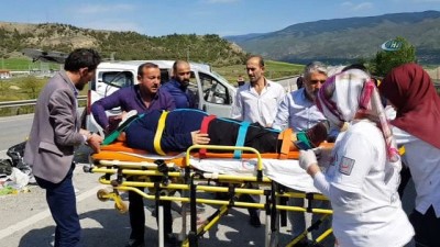  Tosya'da feci kaza: 1 ölü 4 ağır yaralı