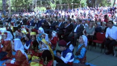 dans gosterisi -  Antalya’da 23 Nisan etkinlikleri meydanlara sığmadı  Videosu