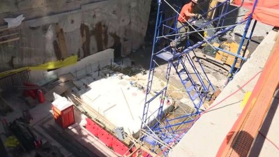 Bakan Çavuşoğlu Türkevi inşaatını gezdi - NEW YORK