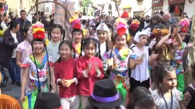 anaokulu ogrencisi -  Beyoğlu’nda minikler 23 Nisan’ı Çinli yaşıtlarıyla kutladı  Videosu