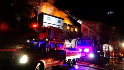 dogalgaz patlamasi -  Doğalgaz patlaması sonucu çıkan yangında 7 ev alev alev yandı  Videosu