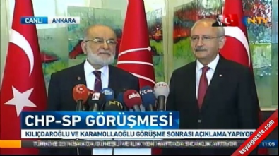 saadet partisi - Kılıçdaroğlu, Karamollaoğlu ile görüştü  Videosu