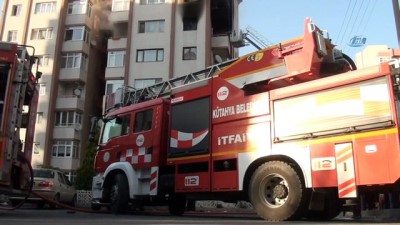  Kütahya'da yangın: 1'i ağır 4 yaralı