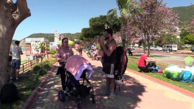 basin mensuplari - Türkiye Yamaç Paraşütü Hedef Ligi Şampiyonası - ANTALYA  Videosu