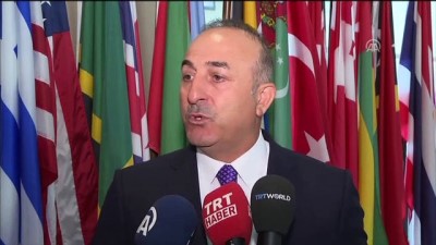 Bakan Çavuşoğlu: 'Bizim hiç kimseyle bir derdimiz yok' - NEW YORK
