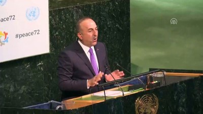 Bakan Çavuşoğlu, BM Genel Kurulu'nda konuştu (2) - NEW YORK