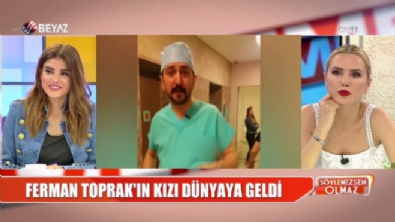 Ferman Toprak'ın kızı dünyaya geldi 