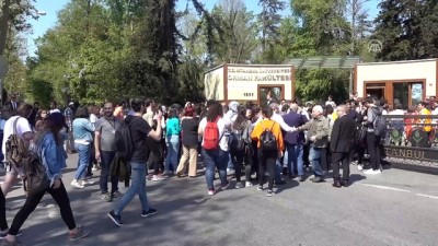 geri cekilme - İÜ Orman Fakültesi'nde bölünme protestosu - İSTANBUL Videosu
