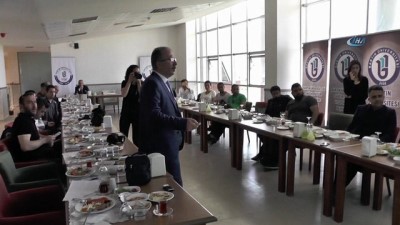 basin mensuplari -  Rektör Uzun, basın mensuplarını ağırladı  Videosu