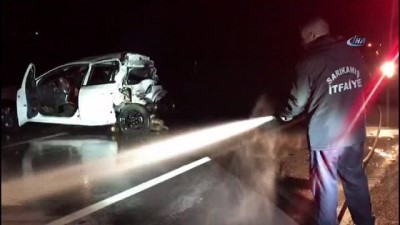  Sarıkamış’ta ambulans ile otomobil çarpıştı: 1 ölü, 3 yaralı