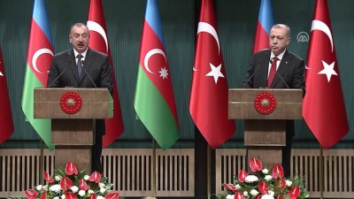 basin aciklamasi - Aliyev: ''Türkiye bugün dünya çapında bir güçtür'' - ANKARA Videosu