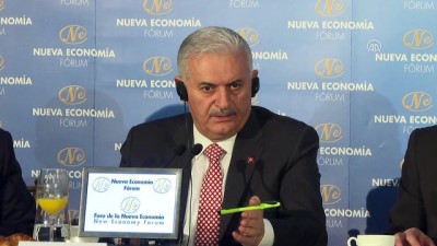 Başbakan Yıldırım: “Türkiye'ye uzun vadeli yatırım yapan kazanır” - MADRİD 