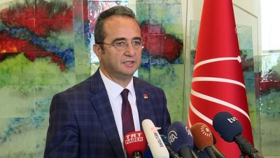 CHP Parti Sözcüsü Tezcan soruları cevapladı - ANKARA 