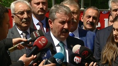  Mustafa Destici: “Kendi kurumsal kimliğimizle ittifakın içinde yer almayı arzu ederiz' 