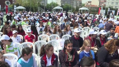 okcular tekkesi - 'Okullararası Okçuluk Müsabakaları' ödül töreni - İSTANBUL Videosu
