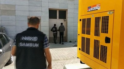  Samsun'da uyuşturucu operasyonu: 10 gözaltı 