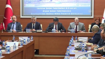 acik artirma - Afyon Şeker Fabrikası'nın özelleştirilmesi ihalesi - ANKARA Videosu