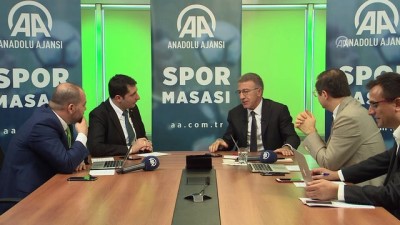 yaris - Ahmet Ağaoğlu, AA Spor Masası'na konuk oldu (7) - İSTANBUL  Videosu