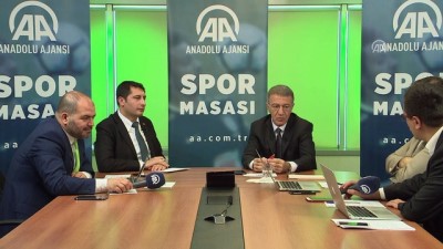 teknik direktor - Ahmet Ağaoğlu, AA Spor Masası'na konuk oldu (8) - İSTANBUL  Videosu