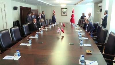 Başbakan Yardımcısı Akdağ, KKTC Turizm ve Çevre Bakanı Fikri Ataoğlu'nu kabul etti - ANKARA