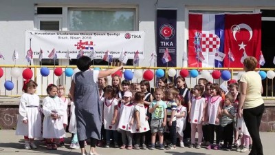 cocuk festivali - Hırvatistan'da 1. Uluslararası Çocuk Festivali - SİSAK  Videosu