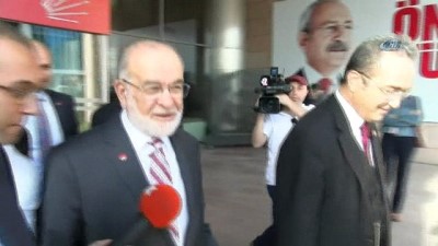  SP Genel Başkanı Karamollaoğlu:''Şu anda açıklama yapacak durumda değiliz'