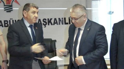 mazlum -  AK Parti'de ilk başvuru Mehmet Oğuz Baykan'dan Videosu