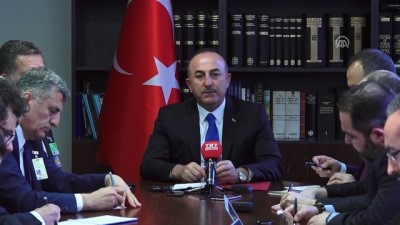 Dışişleri Bakanı Çavuşoğlu: 'Her anlaşamadığımız konuda tehditvari yaklaşım olmaz' - BRÜKSEL