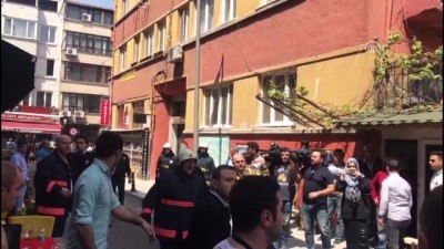 sauna - Fatih'te otelde yangın (4) - İSTANBUL  Videosu