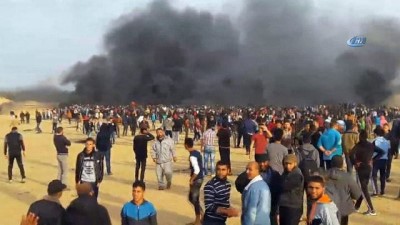  - Gazze’de 3 şehit, 349’dan fazla yaralı