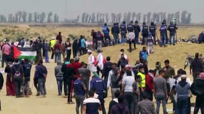 Gazze'de 'Büyük Dönüş Yürüyüşü'nde beşinci cuma (3) - HAN YUNUS 