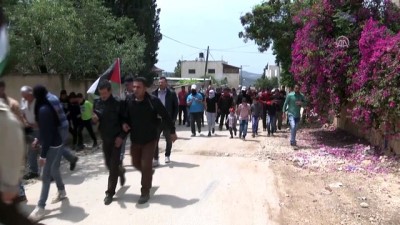 İsrail askerlerinden Batı Şeria'daki gösterilere müdahale - KALKİLYE