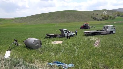 kisla - Sivas'ta süt toplama aracı devrildi: 1 ölü Videosu