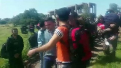 kacak gocmen -  Çanakkale'de bir kamyon dolusu mülteci yakalandı  Videosu