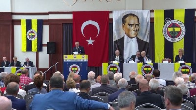 divan kurulu - Fenerbahçe Kulübü Yüksek Divan Kurulu toplantısı - Vefa Küçük (1) - İSTANBUL  Videosu