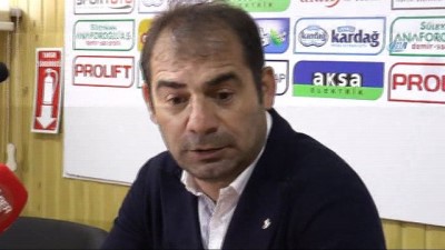 Giresunspor - Samsunspor maçının ardından