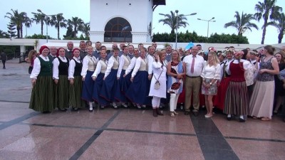 Letonya'nın bağımsızlık günü, Antalya'da kutlandı