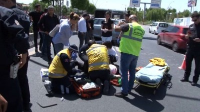 yasli kadin -  Yolun karşısına geçerken canından oldu  Videosu