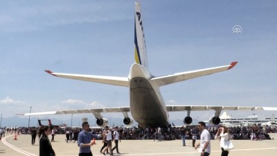 havacilik fuari - Antonov 124'ün test pilotlarından Andrii Spasibo - ANTALYA  Videosu