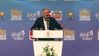 Başbakan Yıldırım: 'İşte bu seçimler, gençliğin siyasette dinamizmini, heyecanını göreceğimiz bir seçim olacaktır' - İSTANBUL 