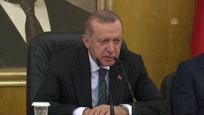 Cumhurbaşkanı Erdoğan: 'Anketler, 'Cumhur İttifakı'nın açık ara önde olduğunu gösteriyor' - İSTANBUL 