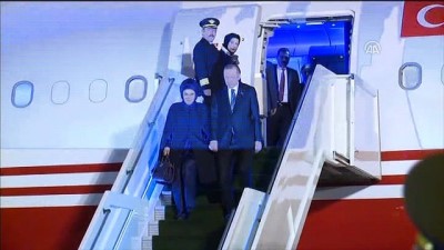 Cumhurbaşkanı Erdoğan Özbekistan'da - Karşılama töreni - TAŞKENT
