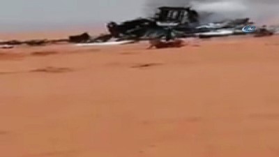  - Libya'da askeri uçak düştü: 3 ölü