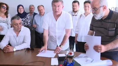 belediye baskanligi - Tanju Çolak, milletvekilliği aday adaylığı için başvurdu - İZMİR Videosu