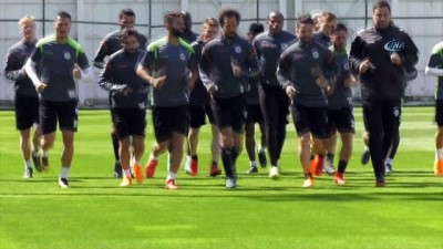 Atiker Konyaspor, D.G. Sivasspor maçı hazırlıklarına başladı